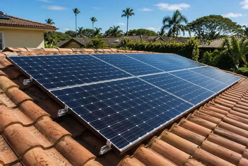 Installation de panneaux solaires à Mortagne-du-Nord